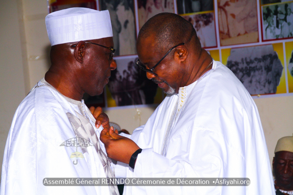 REPORTAGE- PHOTOS ET VIDEO - ASSEMBLÉE GÉNÉRALE RENNDO 2020 - Cérémonie de Remise de l'insigne "Ordre Omarien du Mérite"