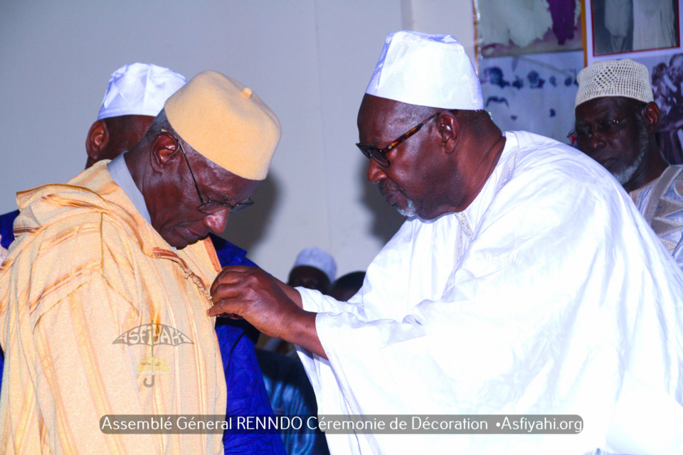 REPORTAGE- PHOTOS ET VIDEO - ASSEMBLÉE GÉNÉRALE RENNDO 2020 - Cérémonie de Remise de l'insigne "Ordre Omarien du Mérite"