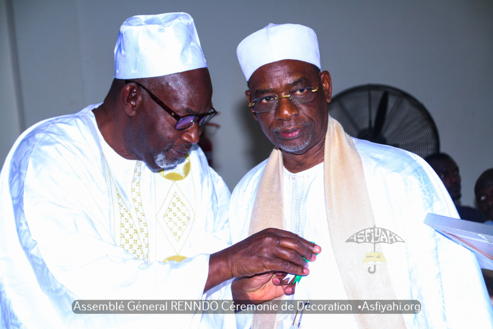 REPORTAGE- PHOTOS ET VIDEO - ASSEMBLÉE GÉNÉRALE RENNDO 2020 - Cérémonie de Remise de l'insigne "Ordre Omarien du Mérite"
