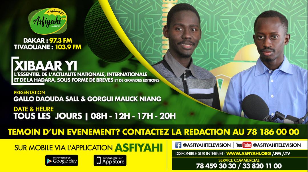 XIBAAR YI DU JEUDI 13 FEVRIER 2020 PAR GALLO DAOUDA SALL