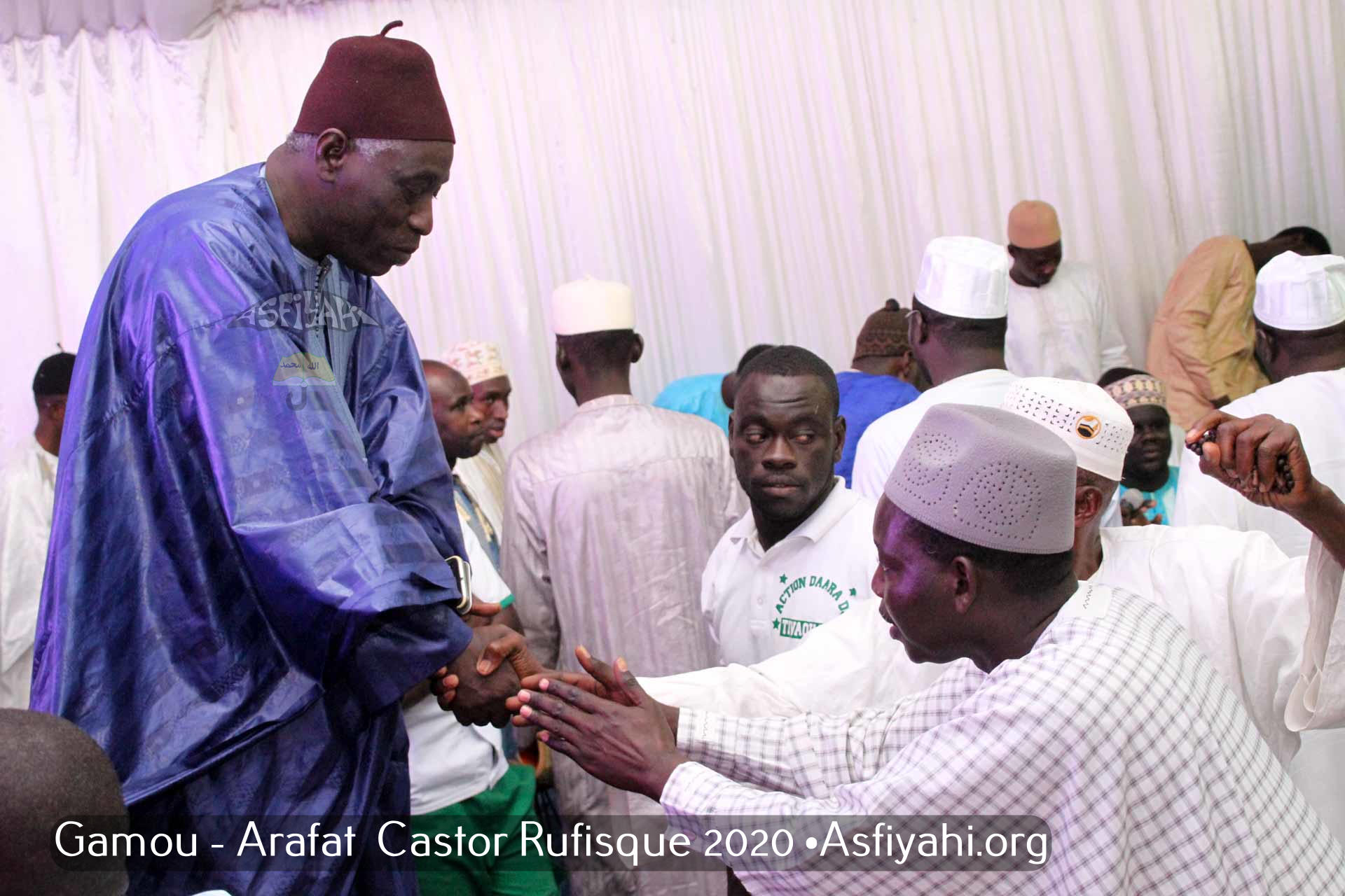 PHOTOS  - Les images du Gamou du Dahiratoul Moutahabina Filahi de Arafat Castor Rufisque, édition 2020, présidé par Serigne Habib Sy Mansour