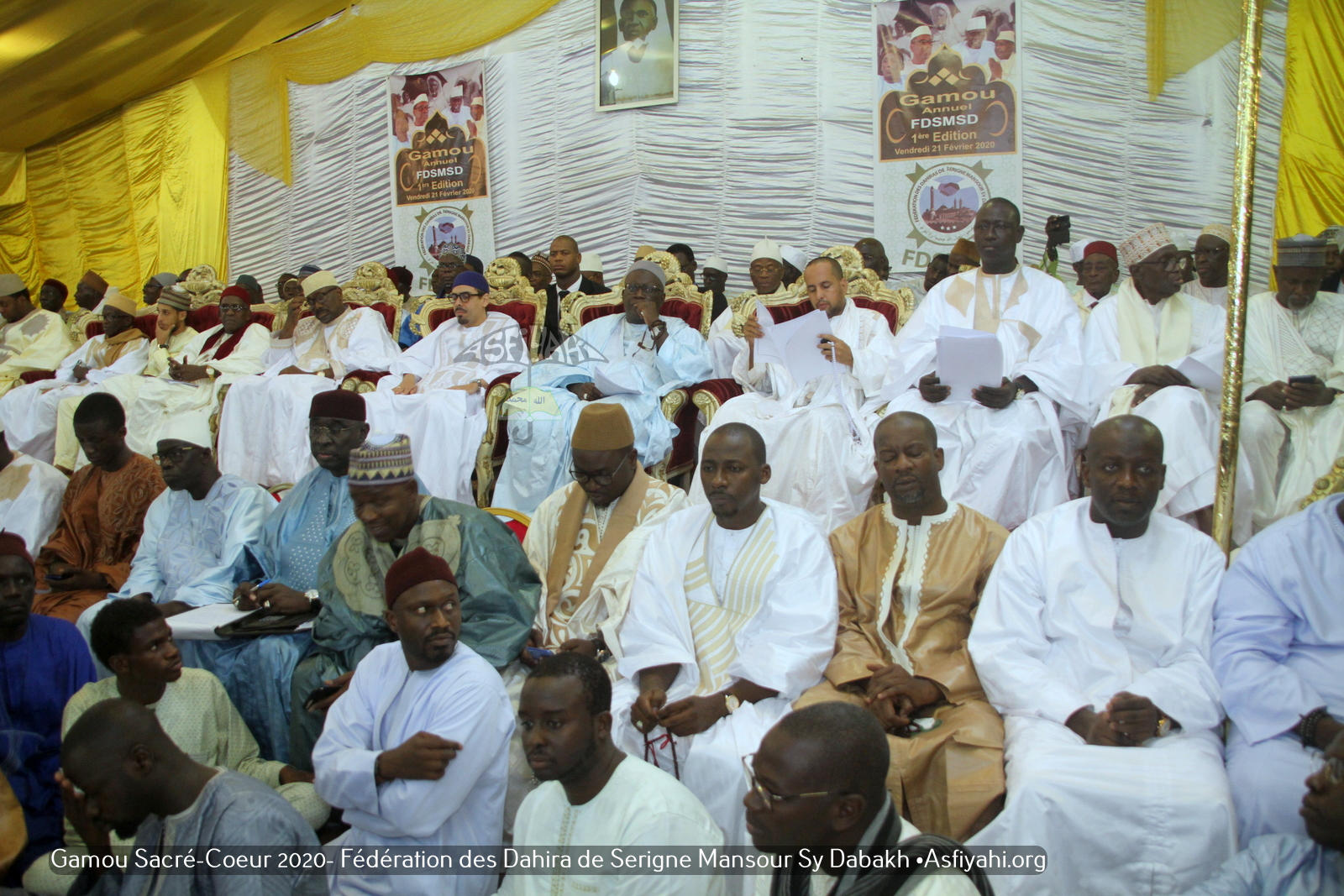 PHOTOS - ALBUM 2 - SACRE-COEUR 3 - Les Images du Gamou de la Fédération des Dahiras de Serigne Mansour Sy Dabakh