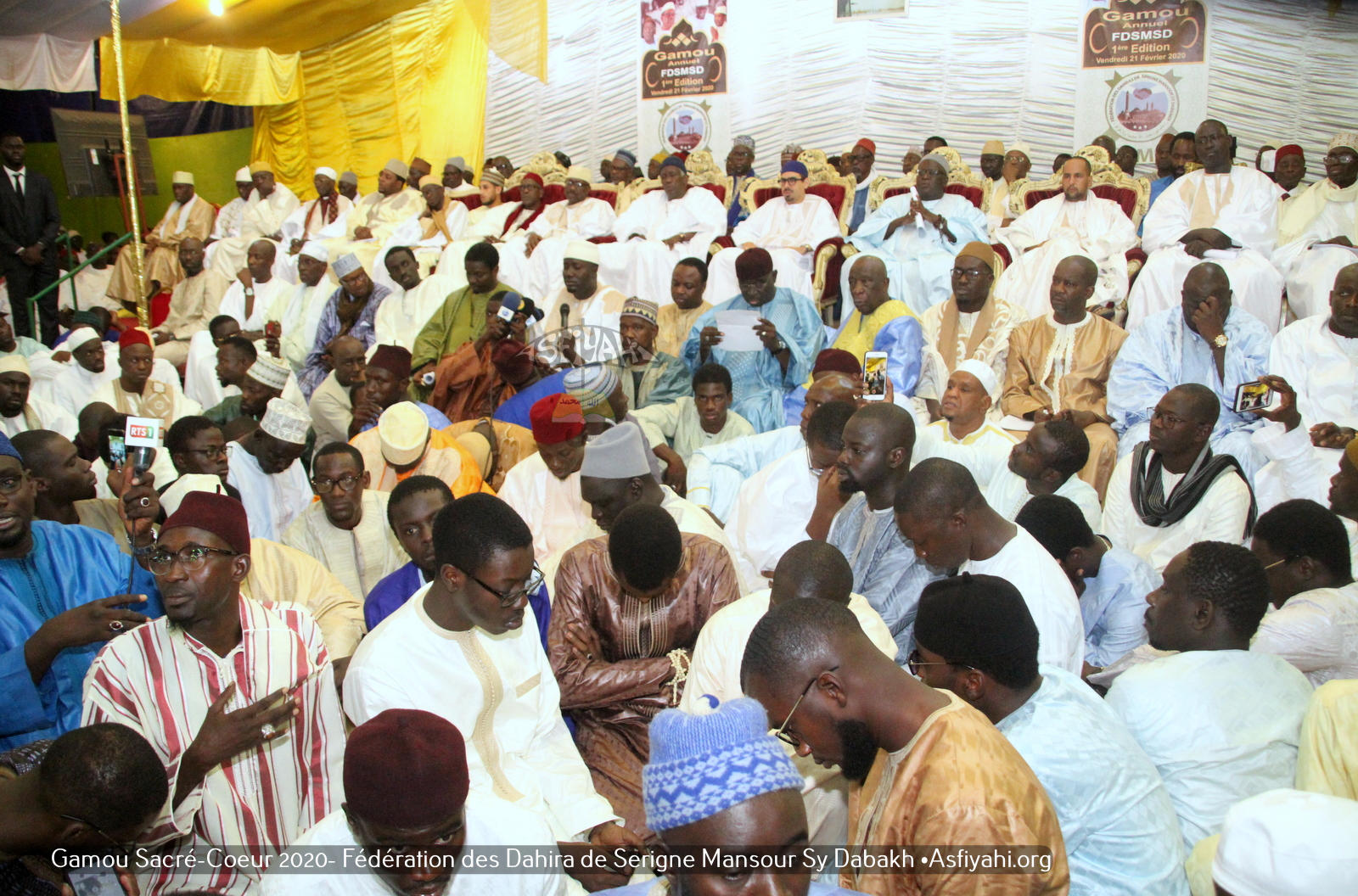PHOTOS - ALBUM 2 - SACRE-COEUR 3 - Les Images du Gamou de la Fédération des Dahiras de Serigne Mansour Sy Dabakh