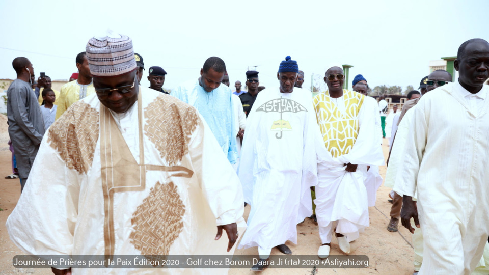 PHOTOS - PAIX AU SENEGAL DANS LE CONTEXTE DU CORONAVIRUS ET DE LA CRIMINALITÉ - Les Images de la Journée de Prières organisée à Golf Chez Serigne Mansour SY  Borom Daara Ji (rta)