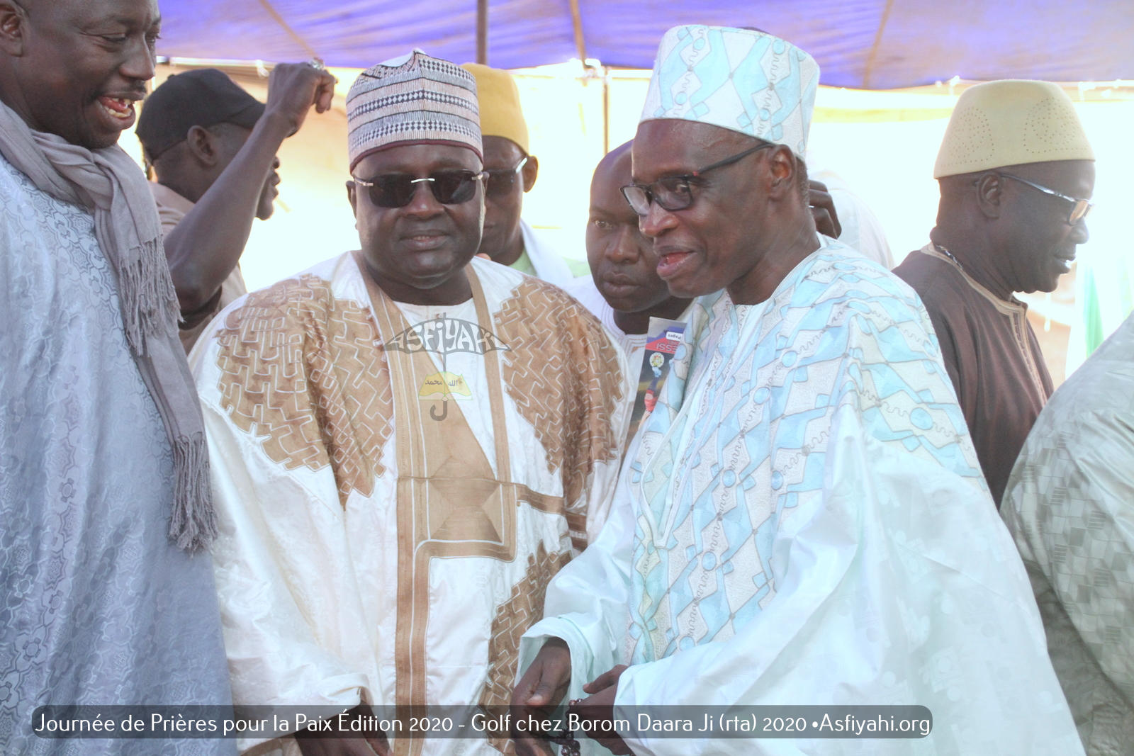 PHOTOS - PAIX AU SENEGAL DANS LE CONTEXTE DU CORONAVIRUS ET DE LA CRIMINALITÉ - Les Images de la Conférence de la Journée de Prières organisée à Golf Chez Serigne Mansour SY Borom Daara Ji (rta)