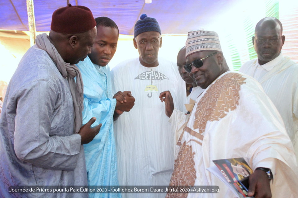 PHOTOS - PAIX AU SENEGAL DANS LE CONTEXTE DU CORONAVIRUS ET DE LA CRIMINALITÉ - Les Images de la Conférence de la Journée de Prières organisée à Golf Chez Serigne Mansour SY Borom Daara Ji (rta)