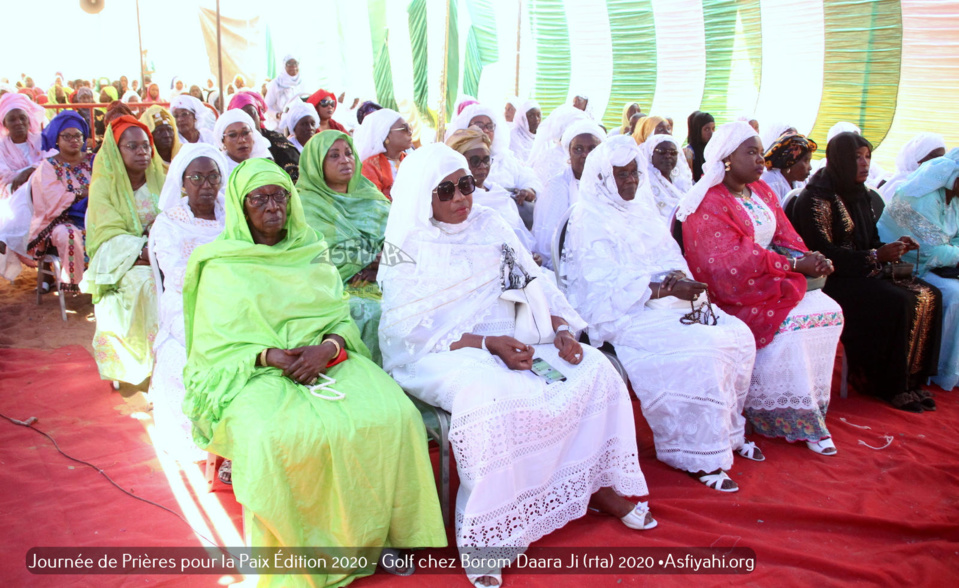 PHOTOS - PAIX AU SENEGAL DANS LE CONTEXTE DU CORONAVIRUS ET DE LA CRIMINALITÉ - Les Images de la Conférence de la Journée de Prières organisée à Golf Chez Serigne Mansour SY Borom Daara Ji (rta)