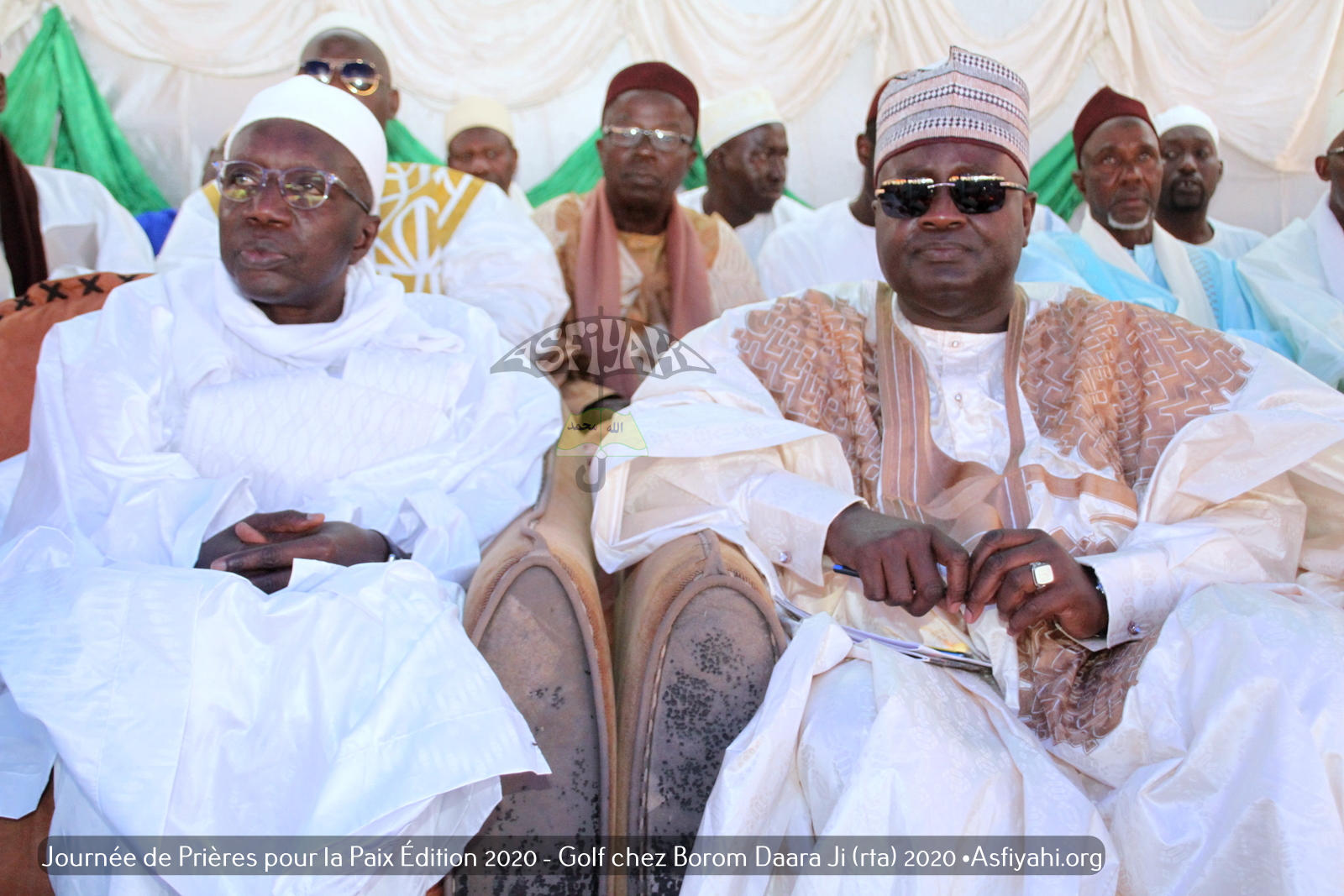 PHOTOS - PAIX AU SENEGAL DANS LE CONTEXTE DU CORONAVIRUS ET DE LA CRIMINALITÉ - Les Images de la Conférence de la Journée de Prières organisée à Golf Chez Serigne Mansour SY Borom Daara Ji (rta)