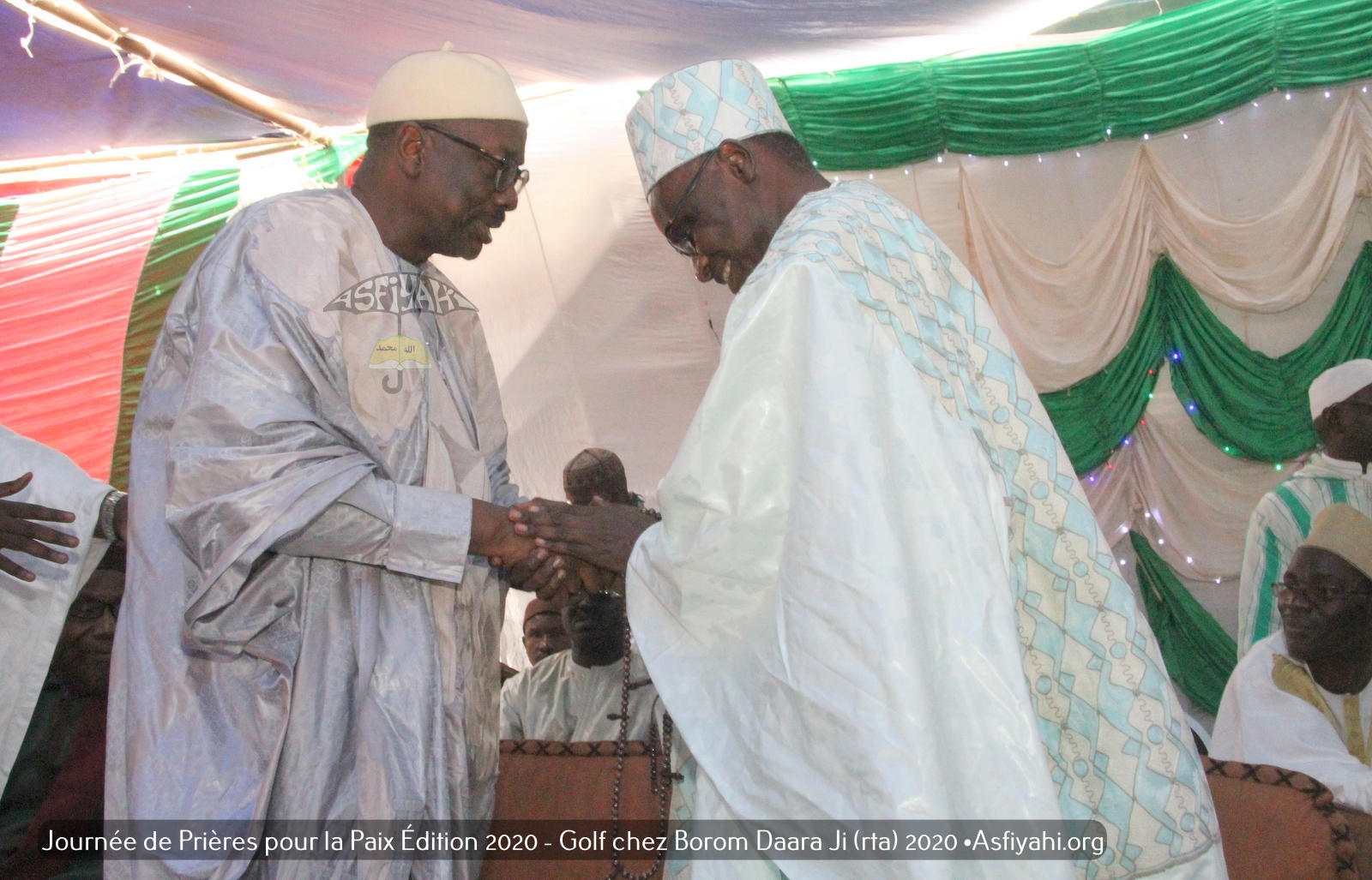 PHOTOS - PAIX AU SENEGAL DANS LE CONTEXTE DU CORONAVIRUS ET DE LA CRIMINALITÉ - Les Images de la Conférence de la Journée de Prières organisée à Golf Chez Serigne Mansour SY Borom Daara Ji (rta)