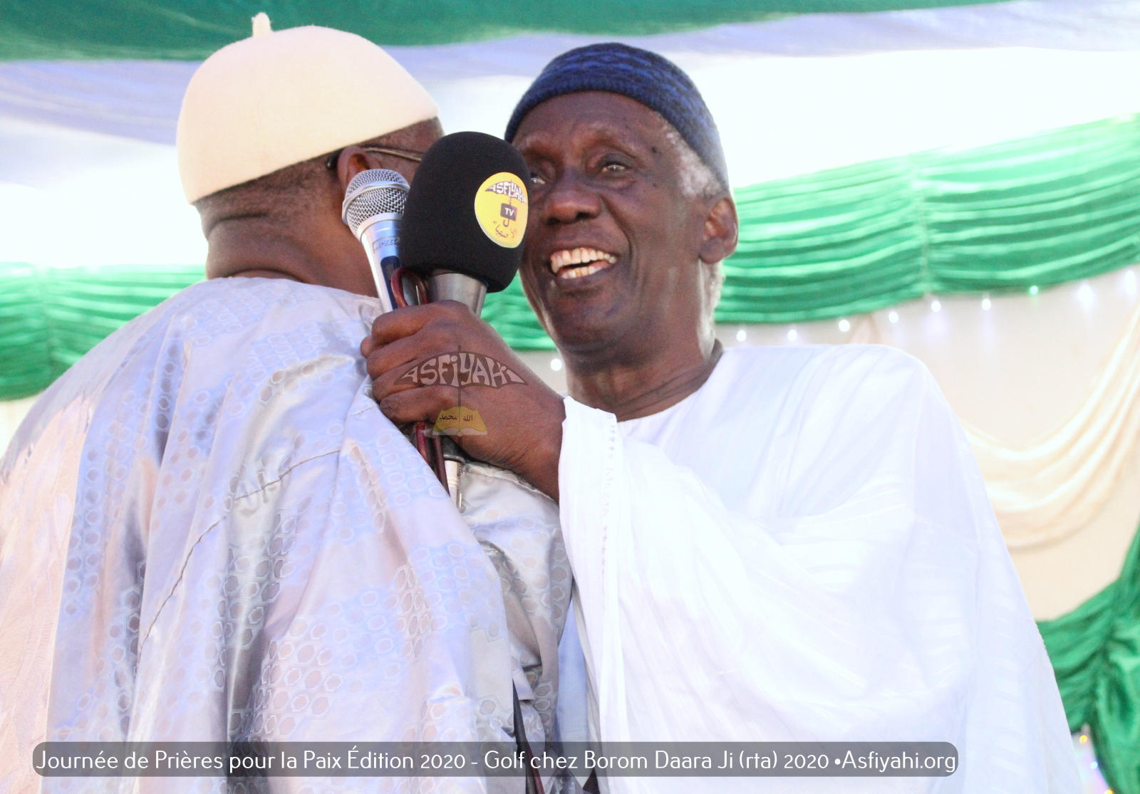 PHOTOS - PAIX AU SENEGAL DANS LE CONTEXTE DU CORONAVIRUS ET DE LA CRIMINALITÉ - Les Images de la Conférence de la Journée de Prières organisée à Golf Chez Serigne Mansour SY Borom Daara Ji (rta)