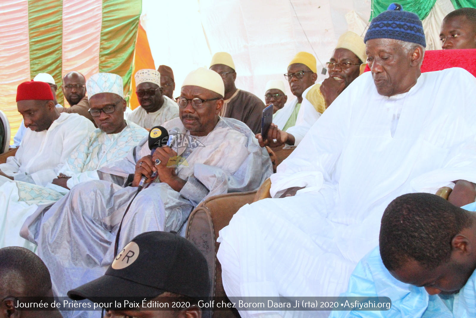 PHOTOS - PAIX AU SENEGAL DANS LE CONTEXTE DU CORONAVIRUS ET DE LA CRIMINALITÉ - Les Images de la Conférence de la Journée de Prières organisée à Golf Chez Serigne Mansour SY Borom Daara Ji (rta)