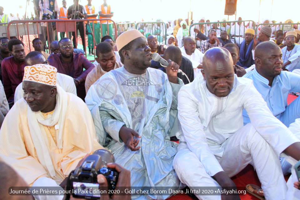 PHOTOS - PAIX AU SENEGAL DANS LE CONTEXTE DU CORONAVIRUS ET DE LA CRIMINALITÉ - Les Images de la Conférence de la Journée de Prières organisée à Golf Chez Serigne Mansour SY Borom Daara Ji (rta)