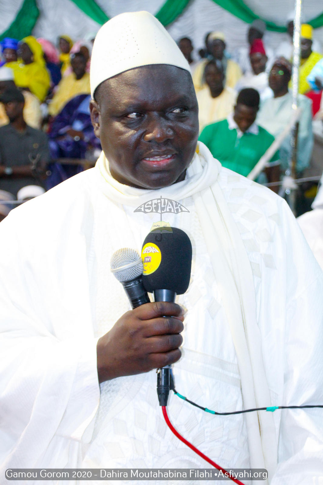 PHOTOS - Les Images du  Dahiratoul Moutahabina Filahi de Gorom, edition 2020, présidé par Serigne Habib Sy Mansour 