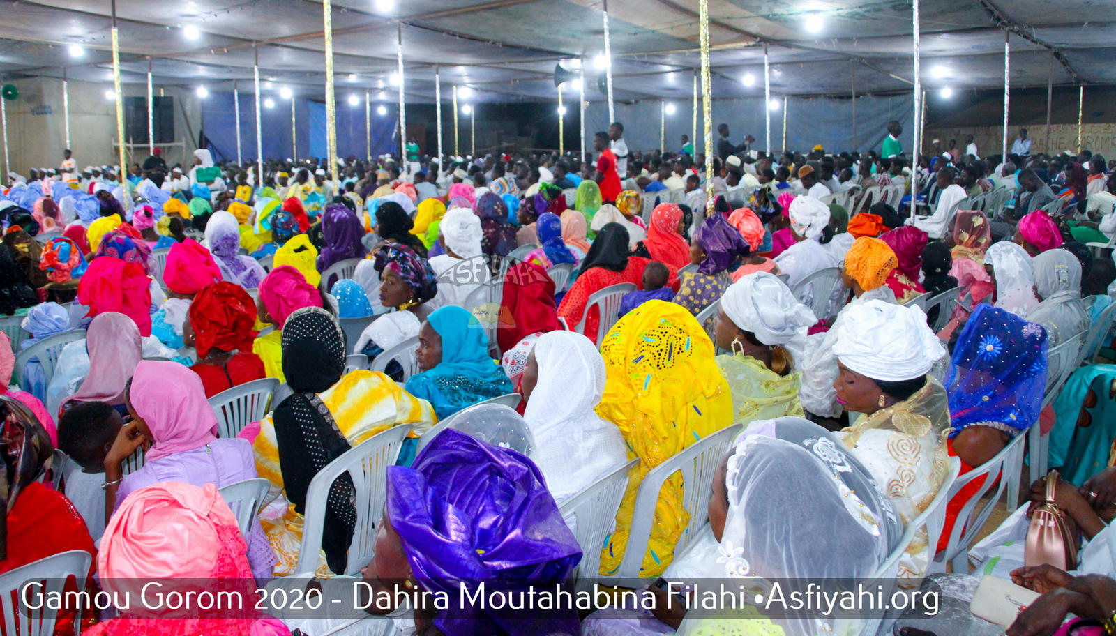 PHOTOS - Les Images du  Dahiratoul Moutahabina Filahi de Gorom, edition 2020, présidé par Serigne Habib Sy Mansour 