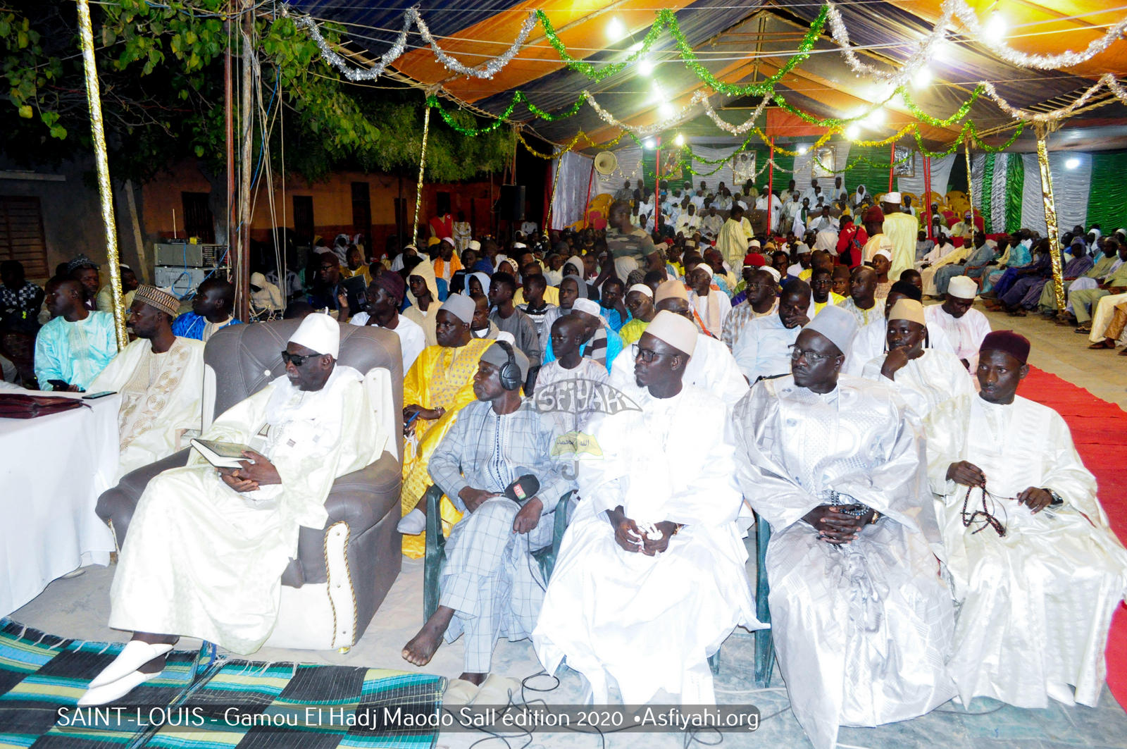 PHOTOS - SAINT-LOUIS - Les images du Gamou El Hadj Maodo Sall, édition 2020, organisé le samedi 7 Mars 2020