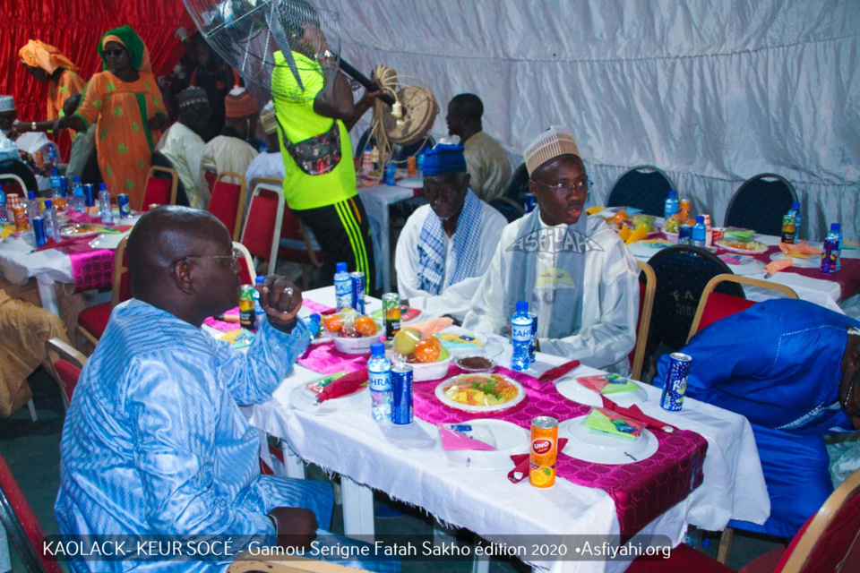 PHOTOS - KAOLACK- KEUR SOCÉ - Les Images du Gamou Serigne Fatah Sakho organisé le samedi 7 Mars 2020, sous la presidence de par Serigne Habib Sy Mansour