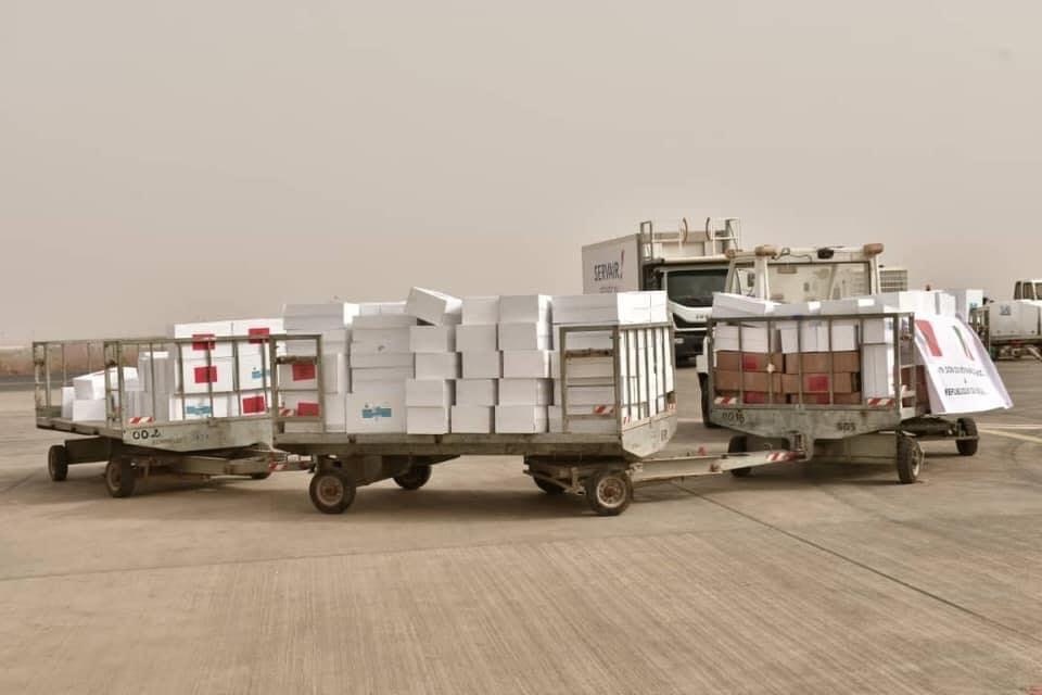 PHOTOS ET VIDEO - La Fondation Mohamed 6 des Oulémas Africains magnifie le Don du Royaume du Maroc à la République Sénégal dans le cadre de sa riposte contre le nouveau coronavirus 