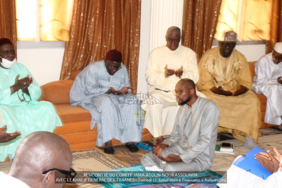 (VIDEO - PHOTO) COMPTE RENDU - Programme de Réhabilitation de la Grande Mosquée de Tivaouane et du développement socio-économique de la Hadara Malikiyya - Serigne Babacar Sy Mansour reçoit le Comité de Pilotage