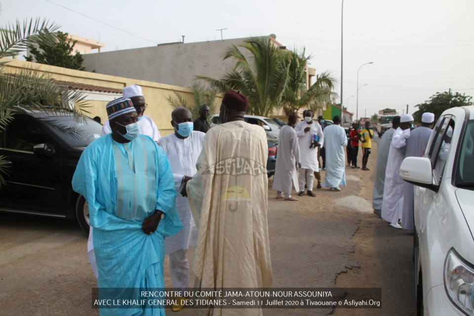 (VIDEO - PHOTO) COMPTE RENDU - Programme de Réhabilitation de la Grande Mosquée de Tivaouane et du développement socio-économique de la Hadara Malikiyya - Serigne Babacar Sy Mansour reçoit le Comité de Pilotage