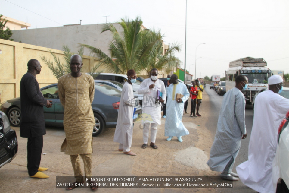 (VIDEO - PHOTO) COMPTE RENDU - Programme de Réhabilitation de la Grande Mosquée de Tivaouane et du développement socio-économique de la Hadara Malikiyya - Serigne Babacar Sy Mansour reçoit le Comité de Pilotage