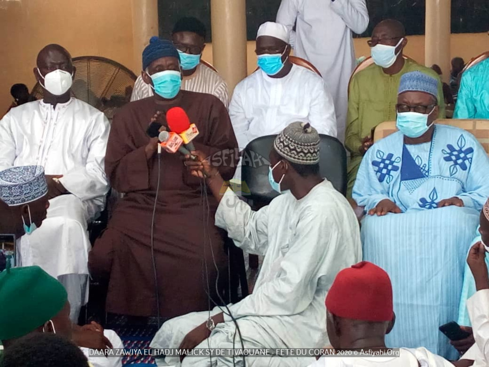 PHOTOS - FÊTE DU CORAN AU DAARA de la ZAWIYA ELHADJI MALICK SY de TIVAOUANE - Les apprenants prennent congés (BEUR) pour les besoins de la Tabaski
