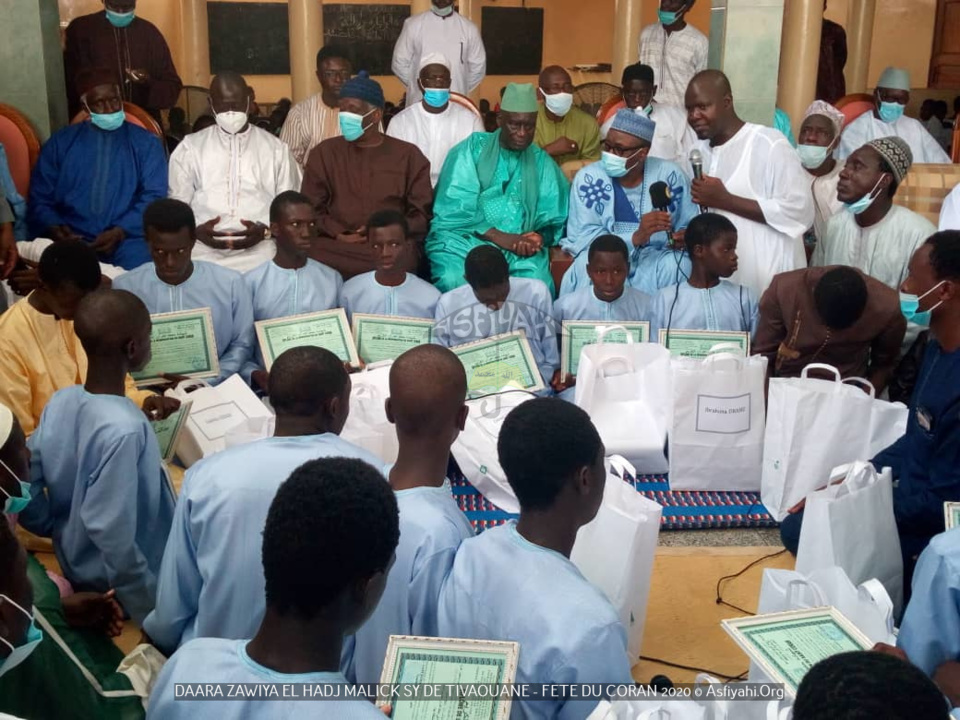 PHOTOS - FÊTE DU CORAN AU DAARA de la ZAWIYA ELHADJI MALICK SY de TIVAOUANE - Les apprenants prennent congés (BEUR) pour les besoins de la Tabaski