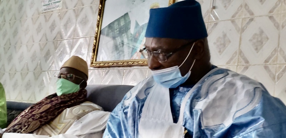 Condoléances: Serigne Babacar Sy Mansour à Médina Baye et Leona Niassene 
