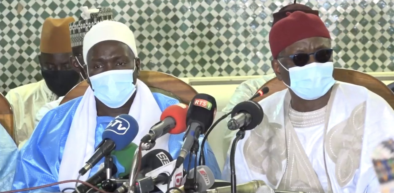 Déclaration des Émissaires des Khalifes et autorités religieuses du Sénégal ce Vendredi 12 mars 2021