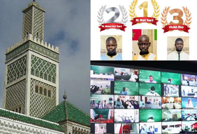 Journée du Saint-Coran et Remise des prix aux lauréats du concours international du saint Coran organisé par la fondation Mohammed VI, ce dimanche 27 Juin 2021 à la grande mosquée de Dakar