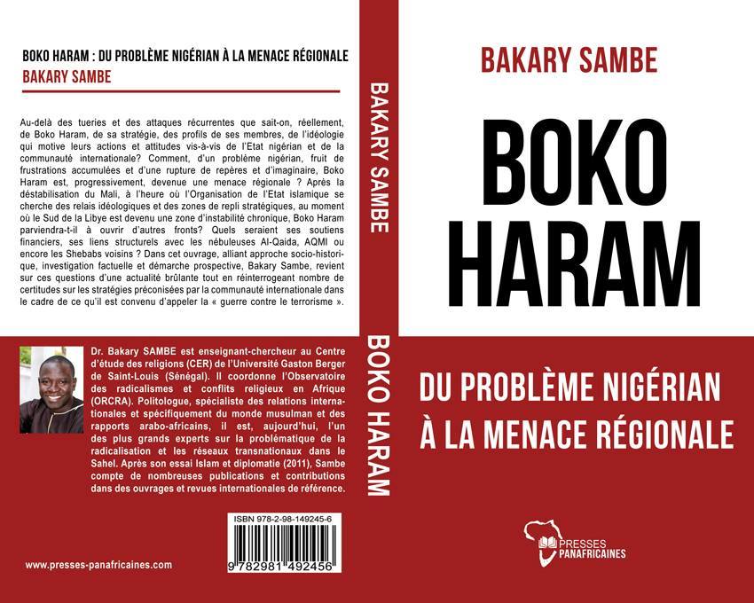 Cérémonie de dédicace du nouveau livre de Dr. Bakary Sambe sur Boko Haram, ce vendredi