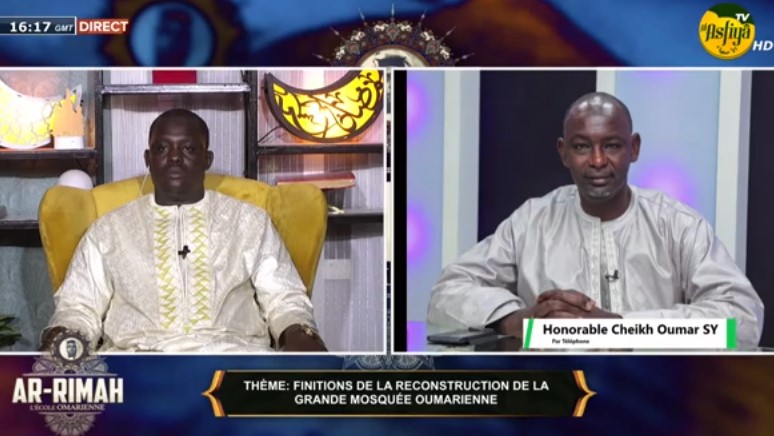 DIRECT- AR-RIMAH DU 12 AOUT 2024 THEME: FINITIONS DE LA RECONSTRUCTION DE LA GRANDE MOSQUEE OUMAR…