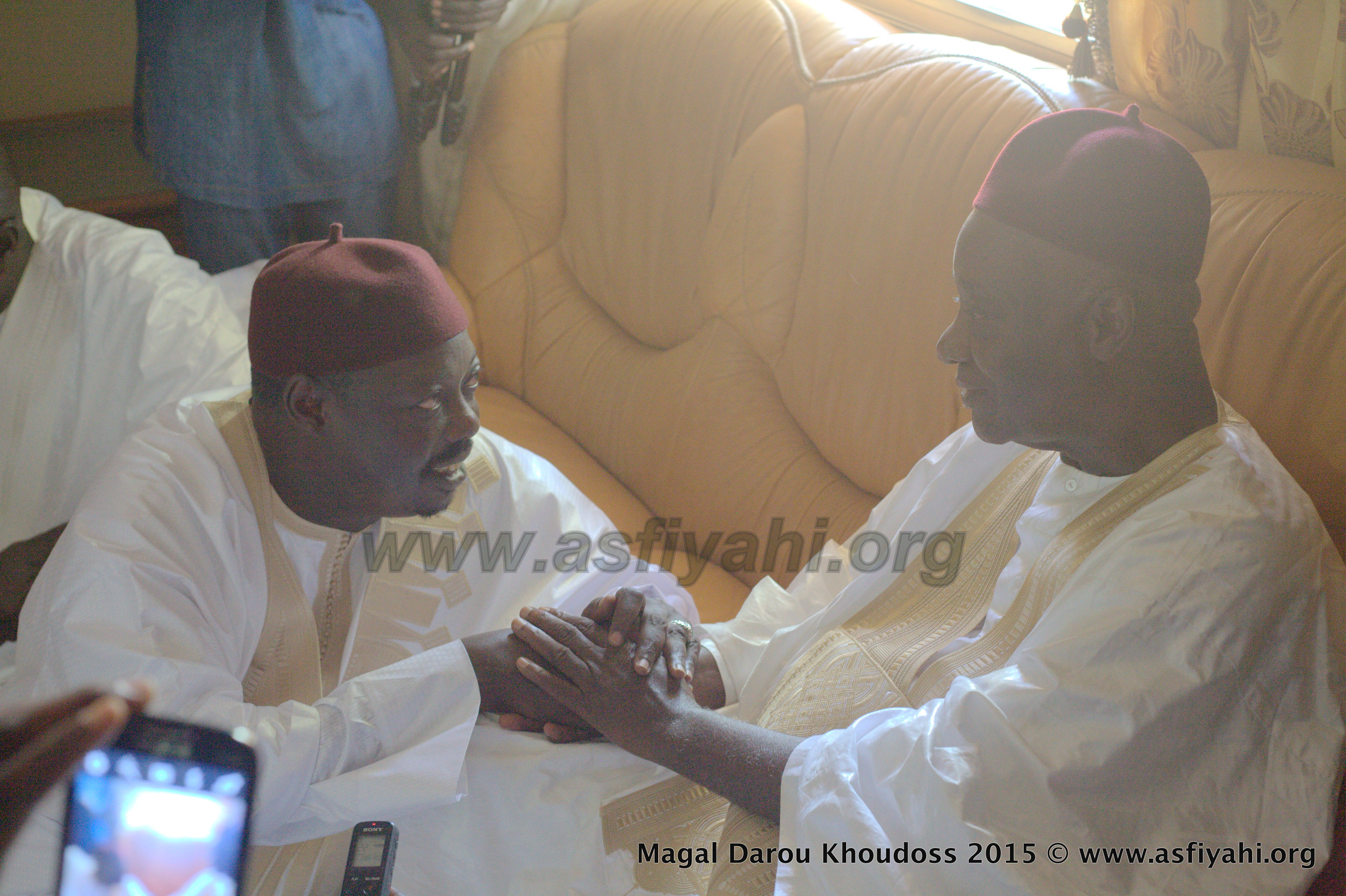 PHOTOS - TOUBA - Voici les Images de l'accueil de la famille de Seydil Hadj Malick Sy au Magal de Darou Khoudoss