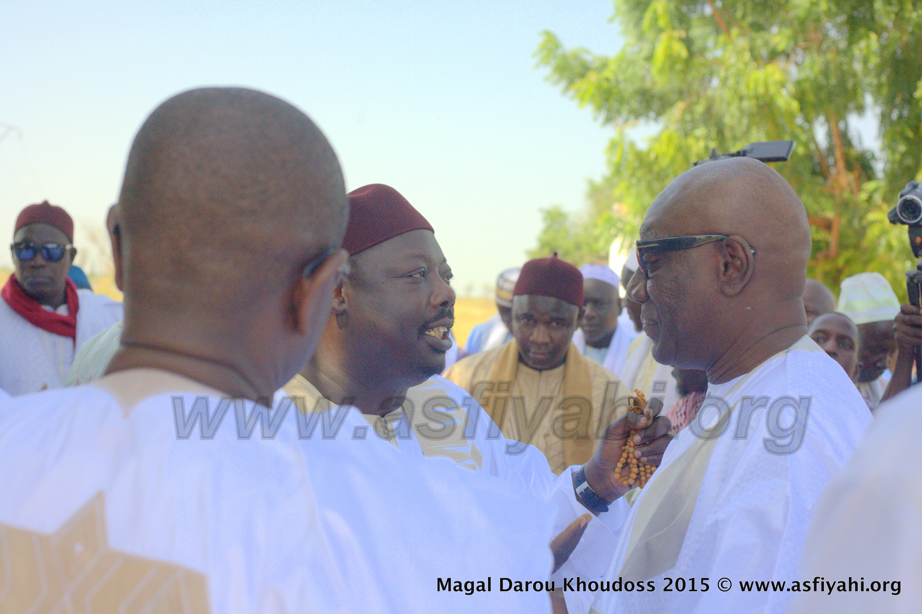 PHOTOS - TOUBA - Voici les Images de l'accueil de la famille de Seydil Hadj Malick Sy au Magal de Darou Khoudoss