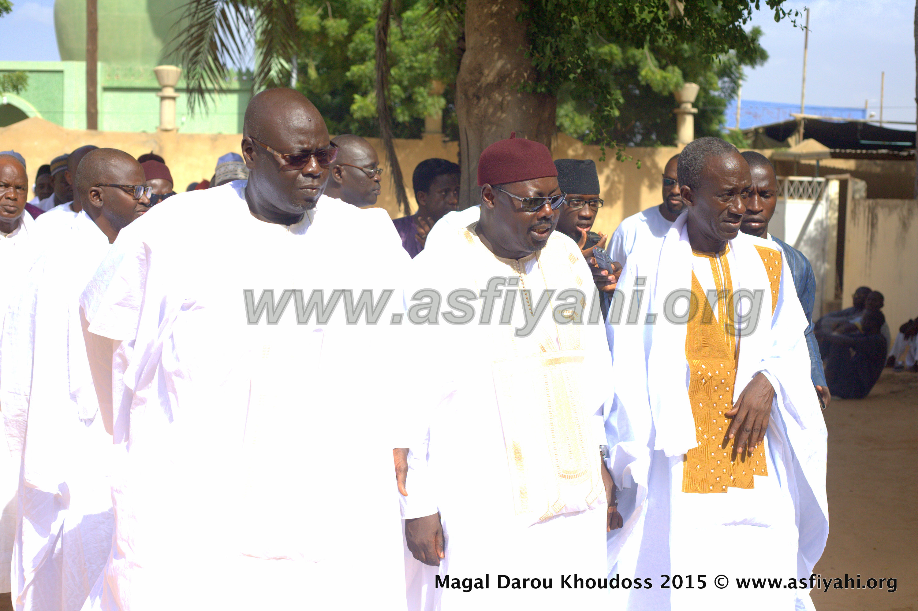 PHOTOS - TOUBA - Voici les Images de l'accueil de la famille de Seydil Hadj Malick Sy au Magal de Darou Khoudoss