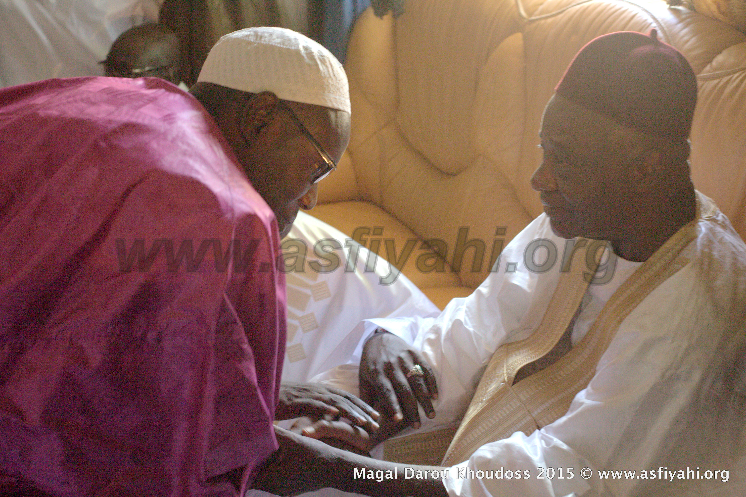 PHOTOS - TOUBA - Voici les Images de l'accueil de la famille de Seydil Hadj Malick Sy au Magal de Darou Khoudoss