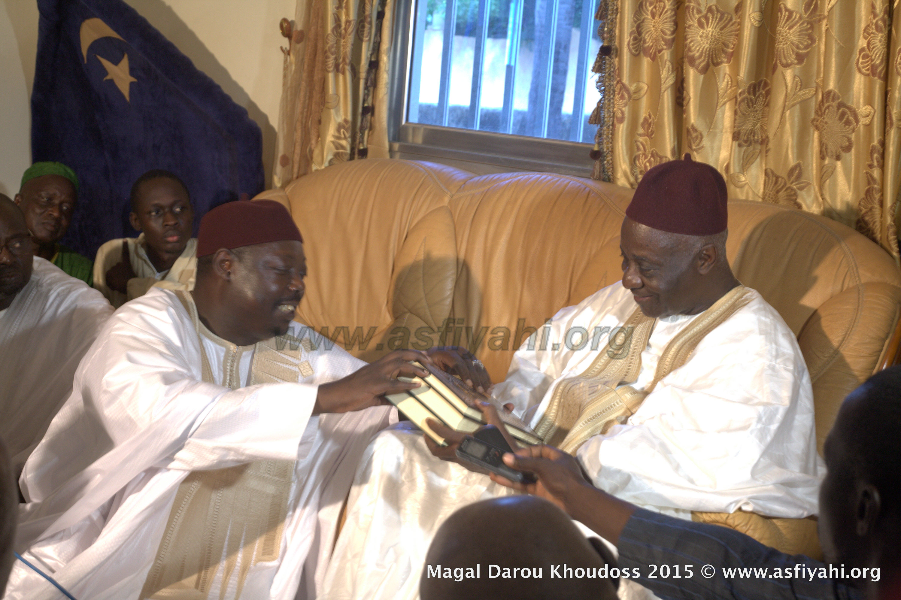 PHOTOS - TOUBA - Voici les Images de l'accueil de la famille de Seydil Hadj Malick Sy au Magal de Darou Khoudoss