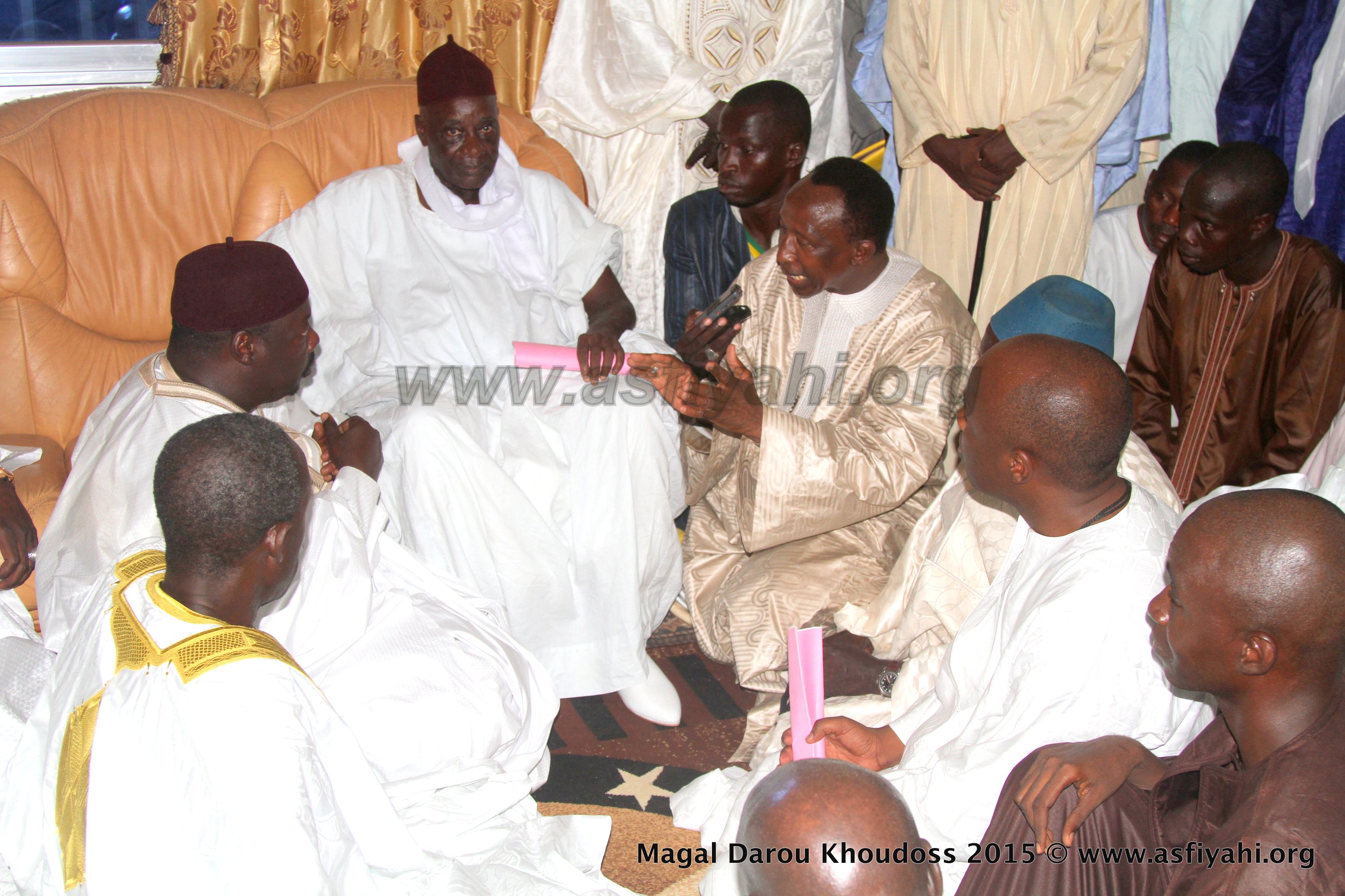 PHOTOS - TOUBA - Voici les Images de l'accueil de la famille de Seydil Hadj Malick Sy au Magal de Darou Khoudoss