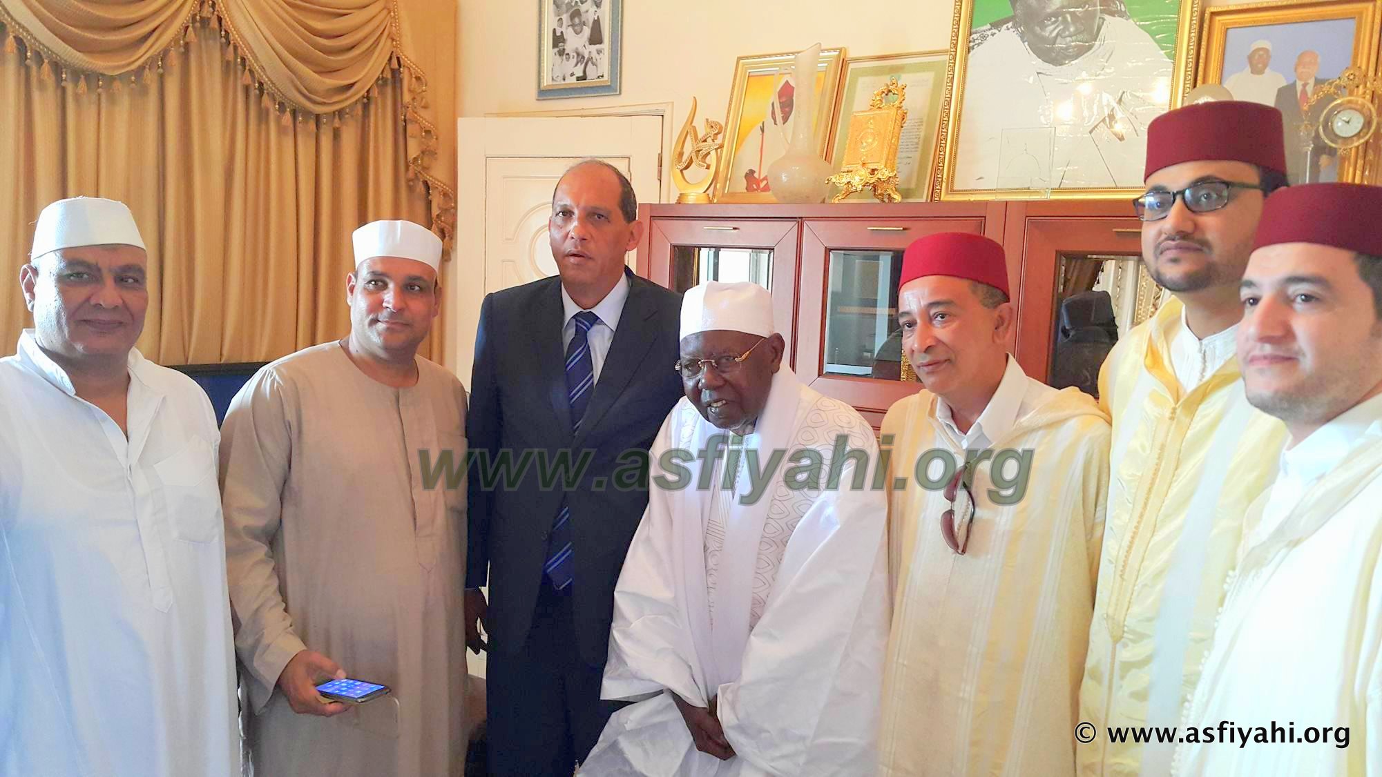 Le nouvel ambassadeur d'Egypte au Sénégal reçu à Tivaouane 