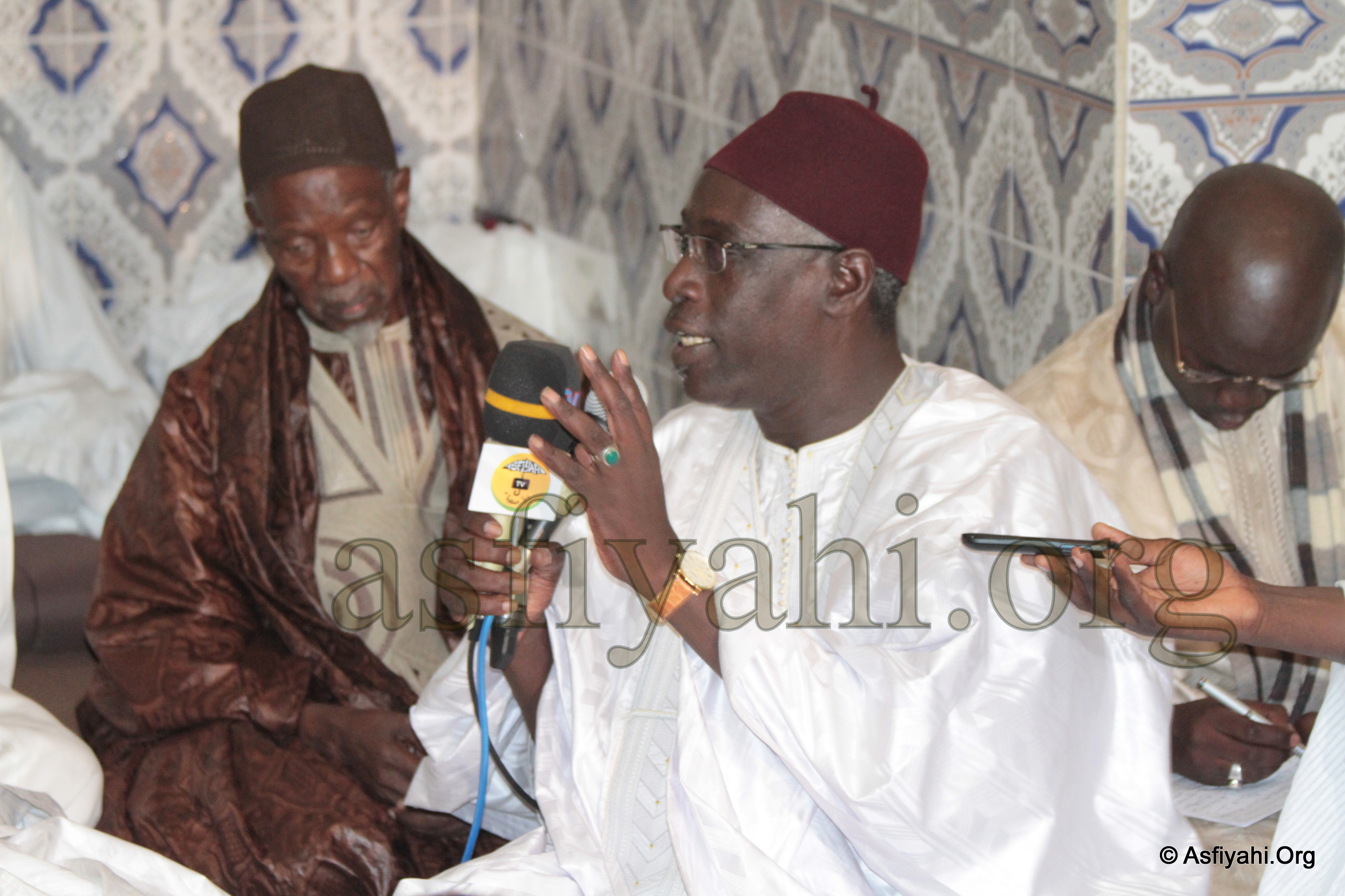 PHOTOS - Les Images de la "Hadara de la Jeunesse", organisée le Vendredi 1er janvier 2016 à la Zawiya El Hadj Malick Sy de Dakar par la Dahira Asfiyahi