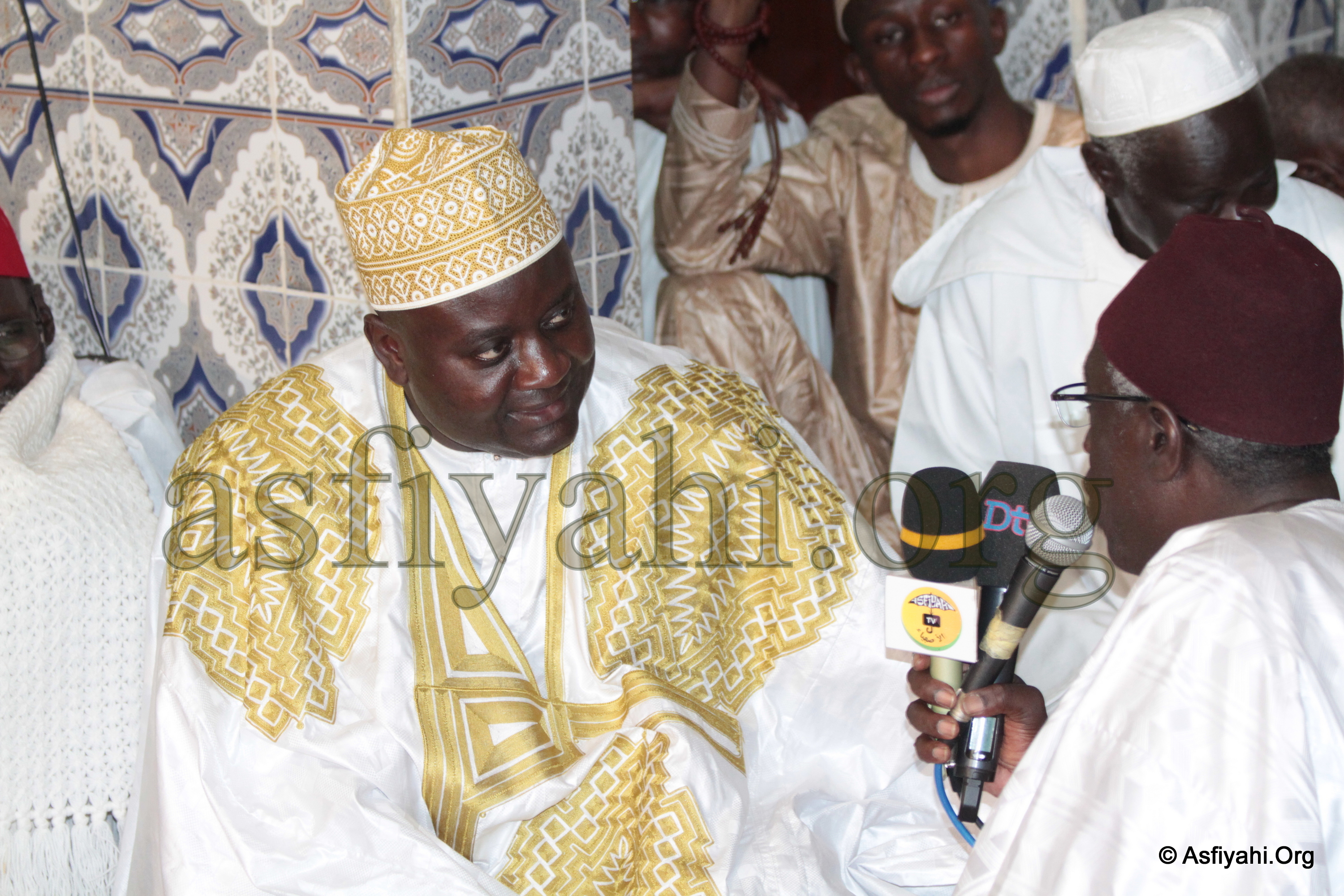 PHOTOS - Les Images de la "Hadara de la Jeunesse", organisée le Vendredi 1er janvier 2016 à la Zawiya El Hadj Malick Sy de Dakar par la Dahira Asfiyahi