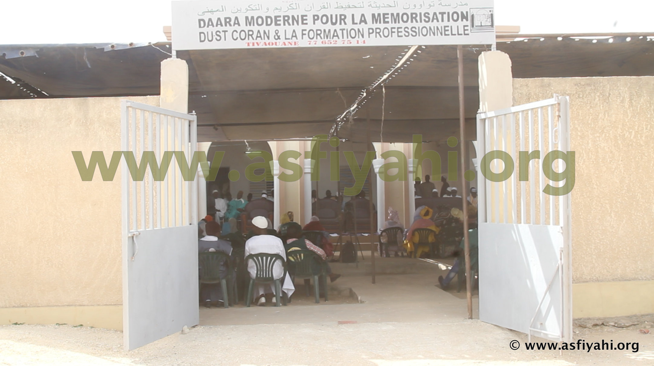 PHOTOS- TIVAOUANE: Les Images de l'inauguration du Daara Moderne pour la Mémorisation du Saint-coran et de formation professionnelle, ce Mercredi 2 Mars 2016 