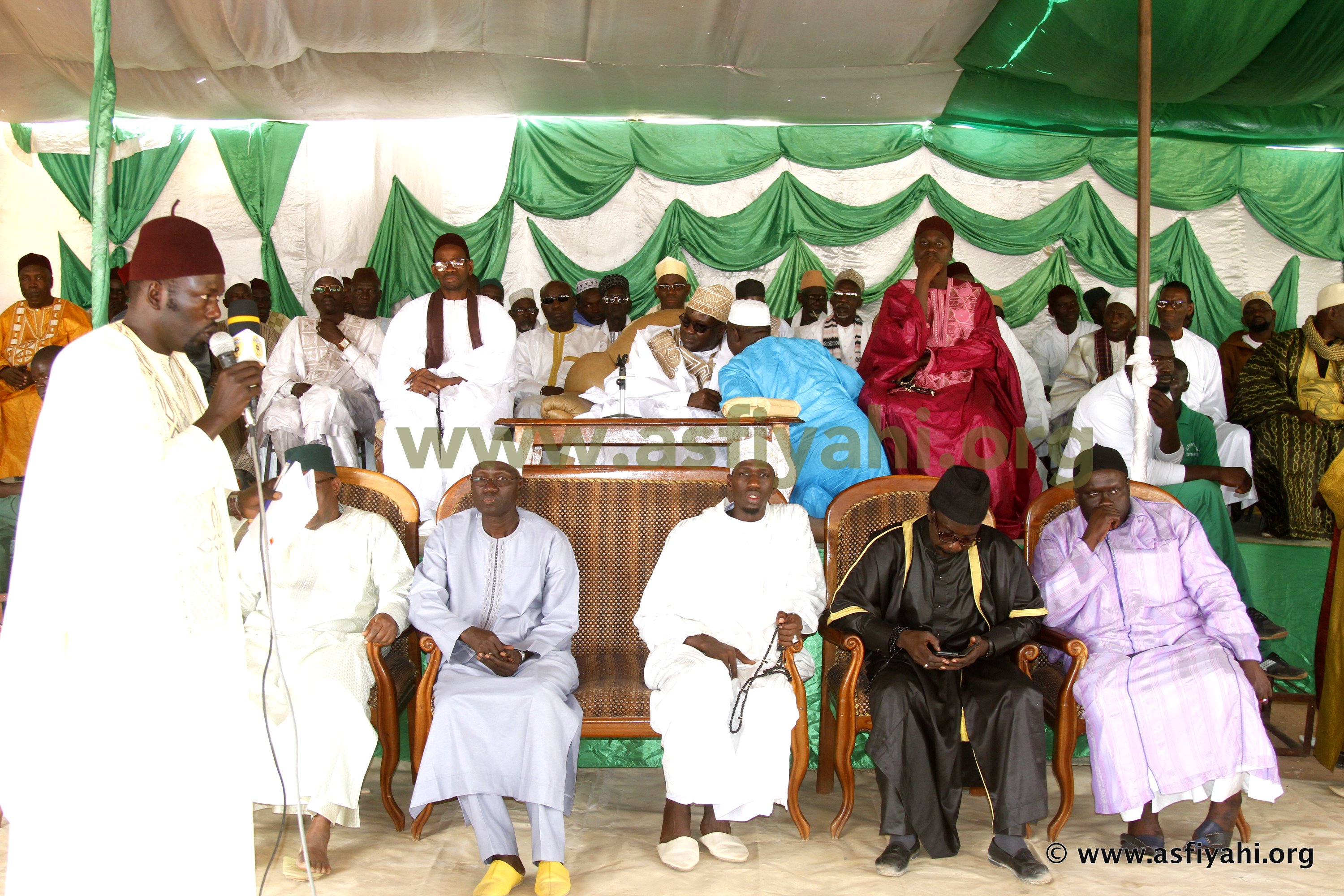 PHOTOS - Serigne Habib SY Mansour inaugure le centre Daara Ji de Golf Nord pour la mémorisation du Saint Coran et l'éducation islamique   