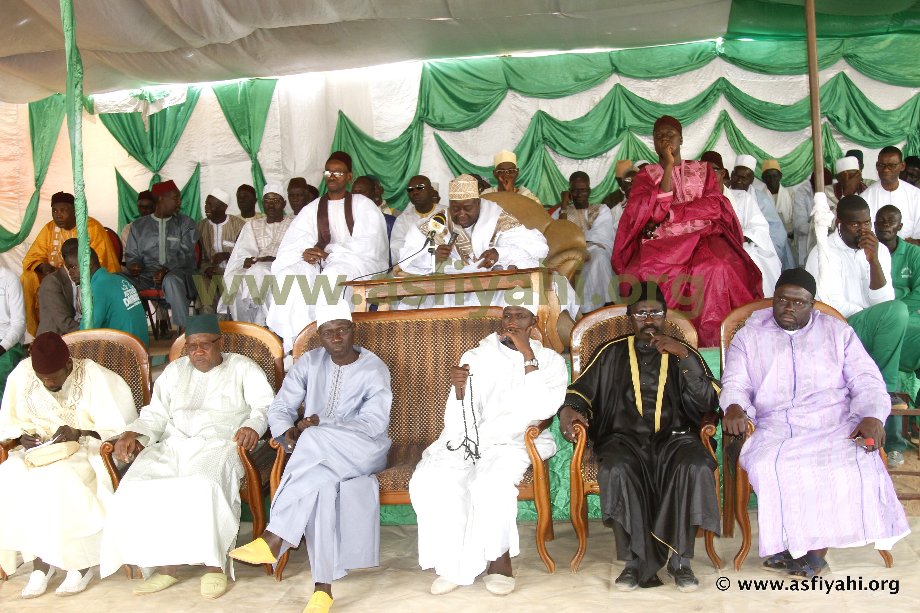 PHOTOS - Serigne Habib SY Mansour inaugure le centre Daara Ji de Golf Nord pour la mémorisation du Saint Coran et l'éducation islamique   