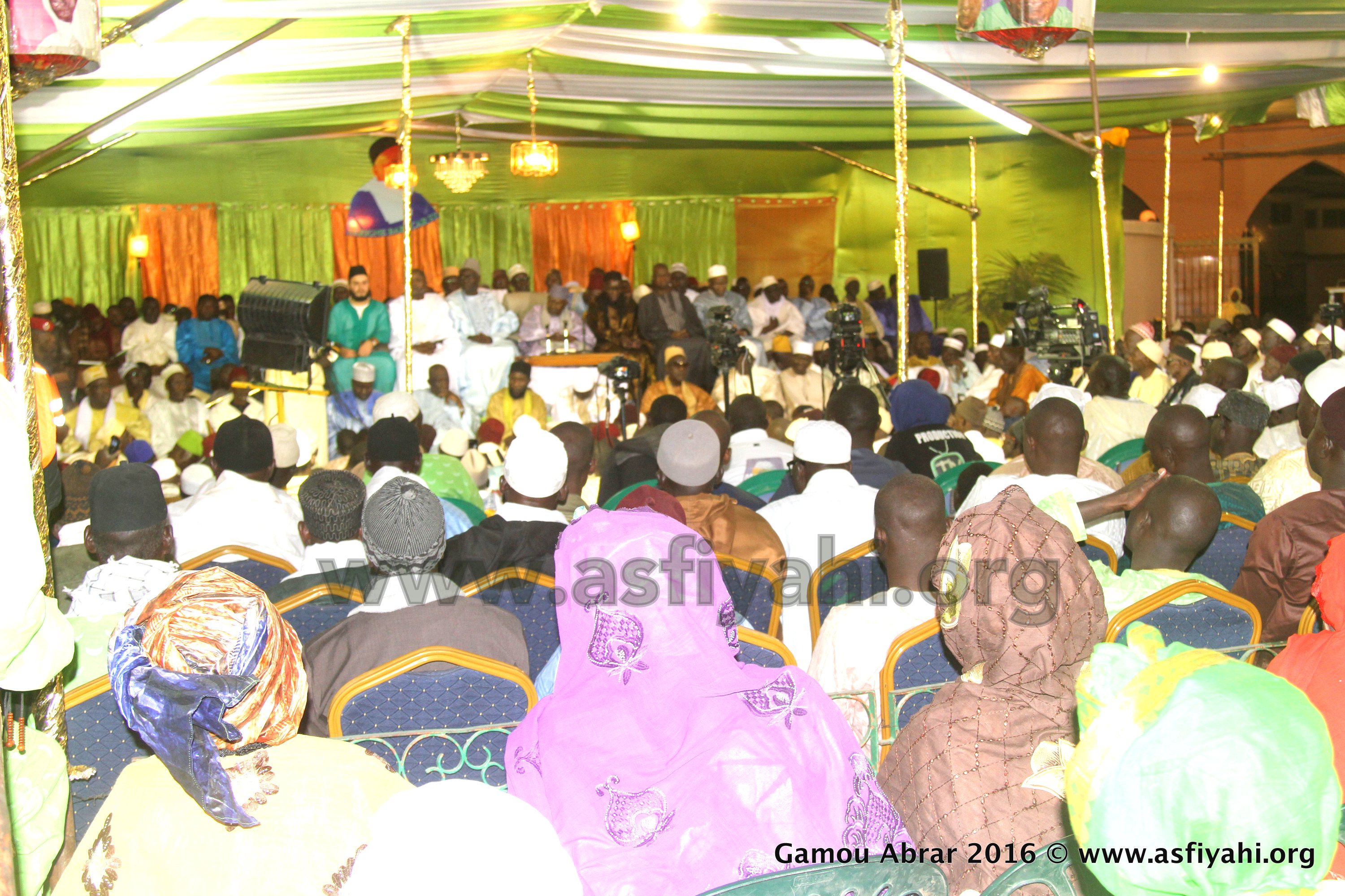PHOTOS - Le Gamou du Dahira Abrar 2016 de Serigne Abdoul Aziz Sy Al Amine en Images (Samedi 5 mars 2016)