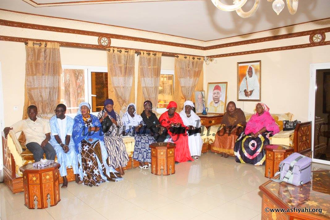 PHOTOS - Serigne Maodo SY Dabakh reçoit l'entente des mouvements et associations de développement (EMAD) dans le cadre du FESPENC 2016
