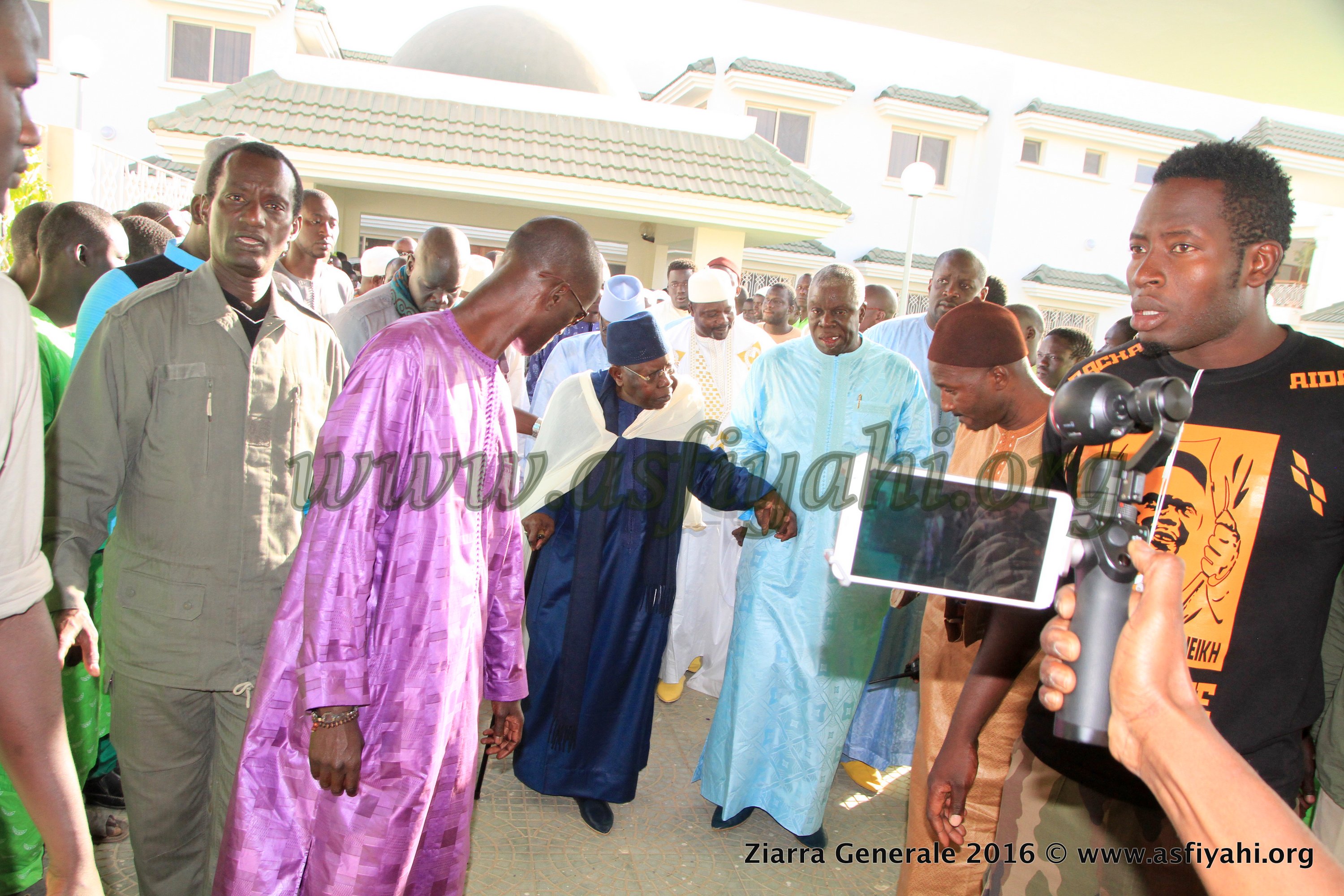 PHOTOS - ZIARRE GENERALE 2016 À TIVAOUANE - L'arrivée des Officiels à la Residence des Hôtes (1ÉRE PARTIE)