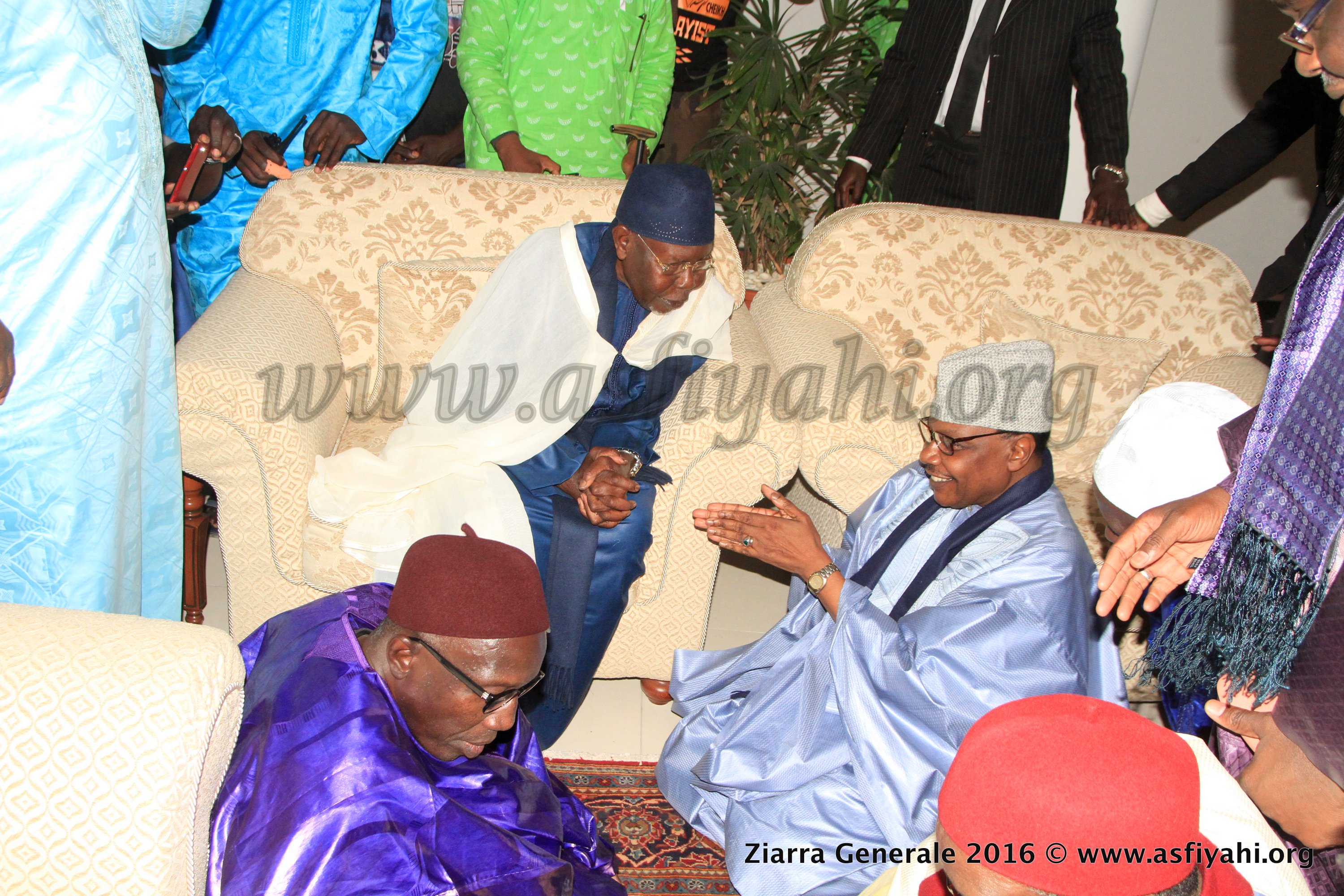 PHOTOS - ZIARRE GENERALE 2016 À TIVAOUANE - L'arrivée des Officiels à la Residence des Hôtes (1ÉRE PARTIE)