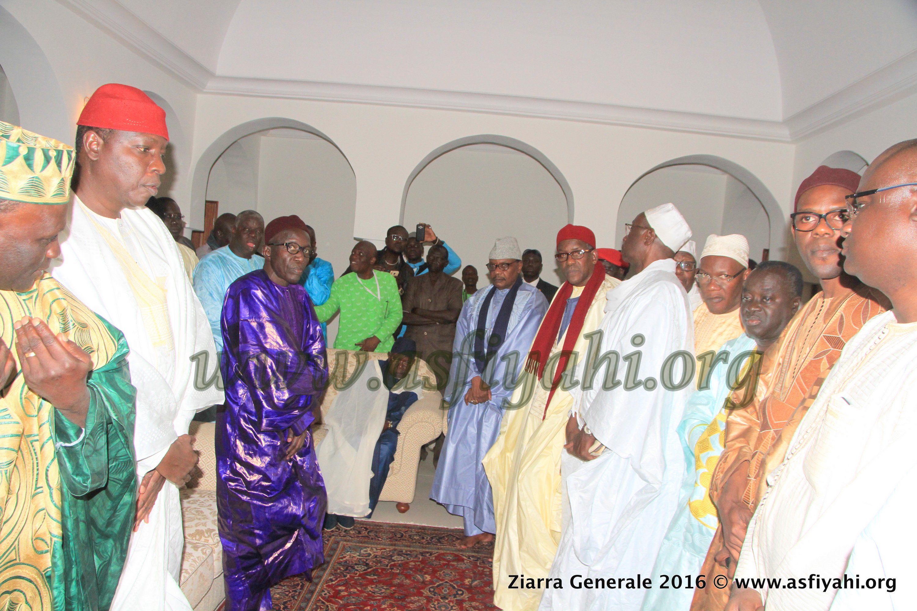 PHOTOS - ZIARRE GENERALE 2016 À TIVAOUANE - L'arrivée des Officiels à la Residence des Hôtes (1ÉRE PARTIE)
