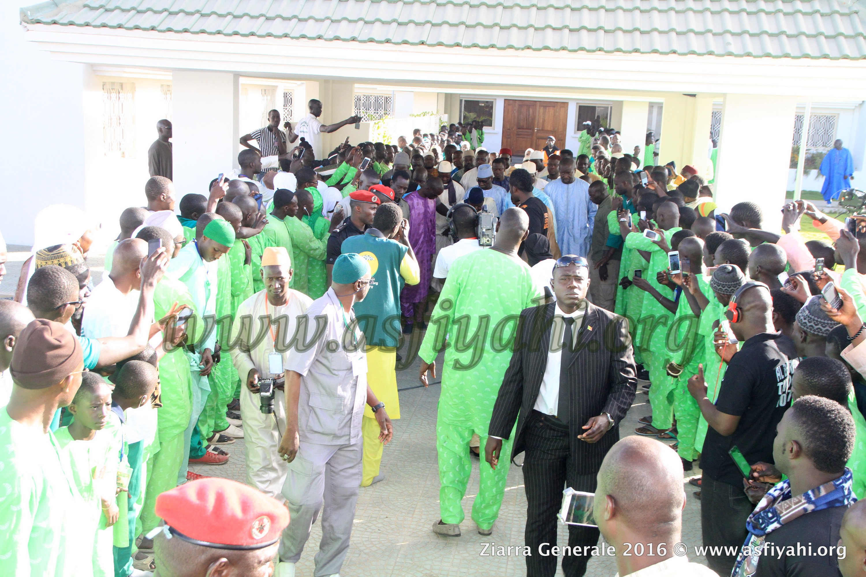 PHOTOS - ZIARRE GENERALE 2016 À TIVAOUANE - L'arrivée des Officiels à la Residence des Hôtes (1ÉRE PARTIE)