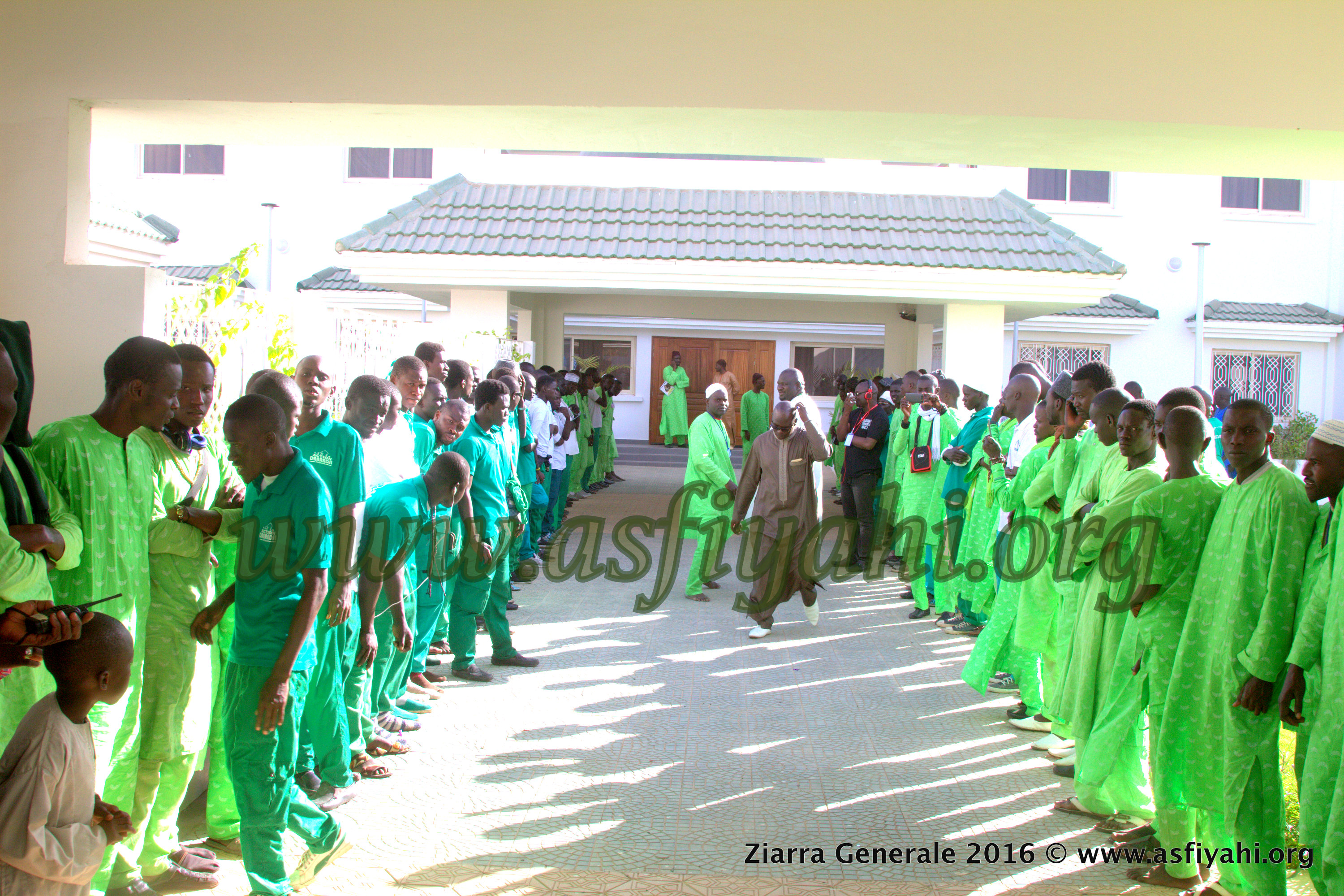 PHOTOS - ZIARRE GENERALE 2016 À TIVAOUANE - L'arrivée des Officiels à la Residence des Hôtes (2EME PARTIE)
